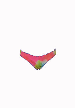 calcinha biquíni ripple fixo, biquíni tie dye, Sicrupt Beachwear