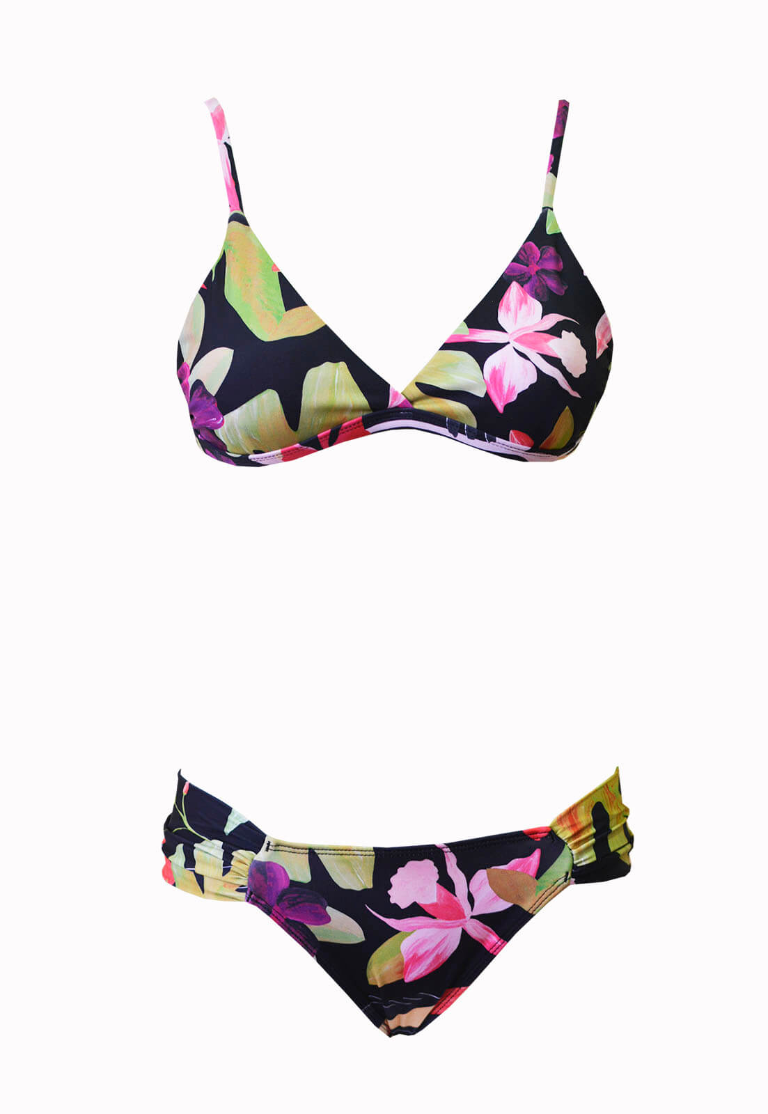 biquíni, calcinha borboleta, cortininha fixa biquíni floral, biquíni para surfar, Sicrupt, Beachwear