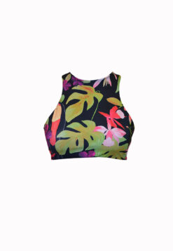 cropped, biquini estampa floral bioma, biquini para surfar Sicrupt Beachwear