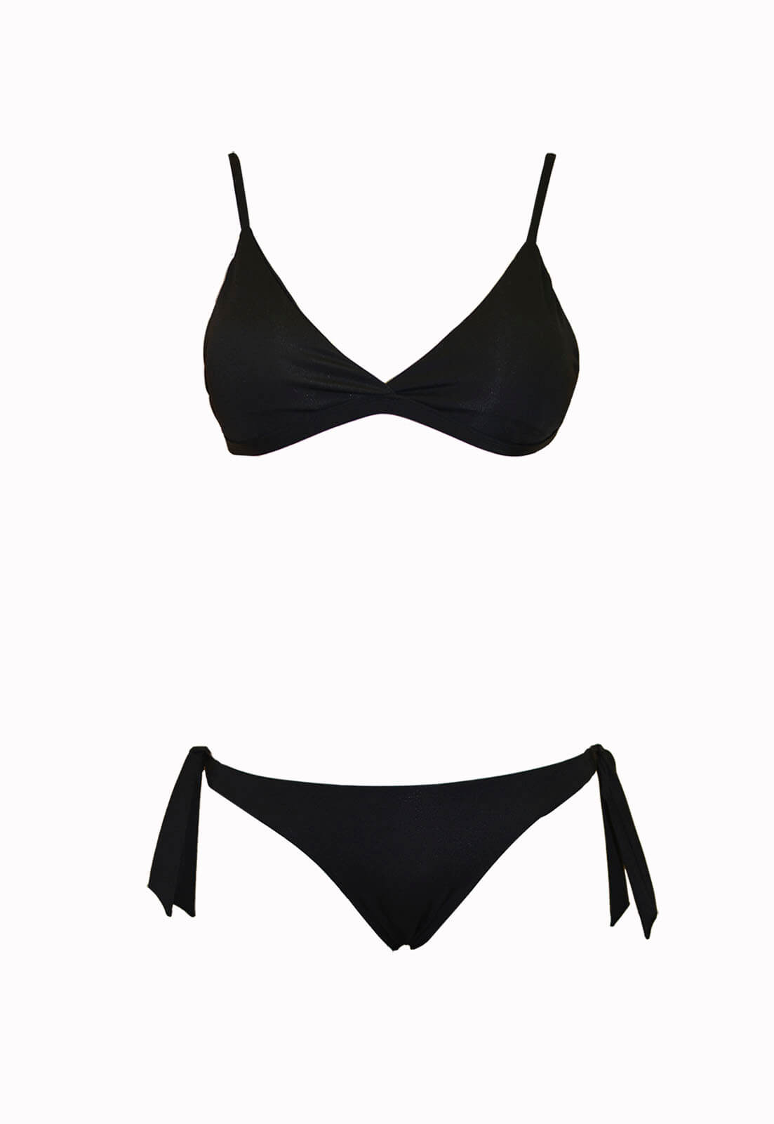 biquíni preto Sicrupt Beachwear, biquíni para surfar