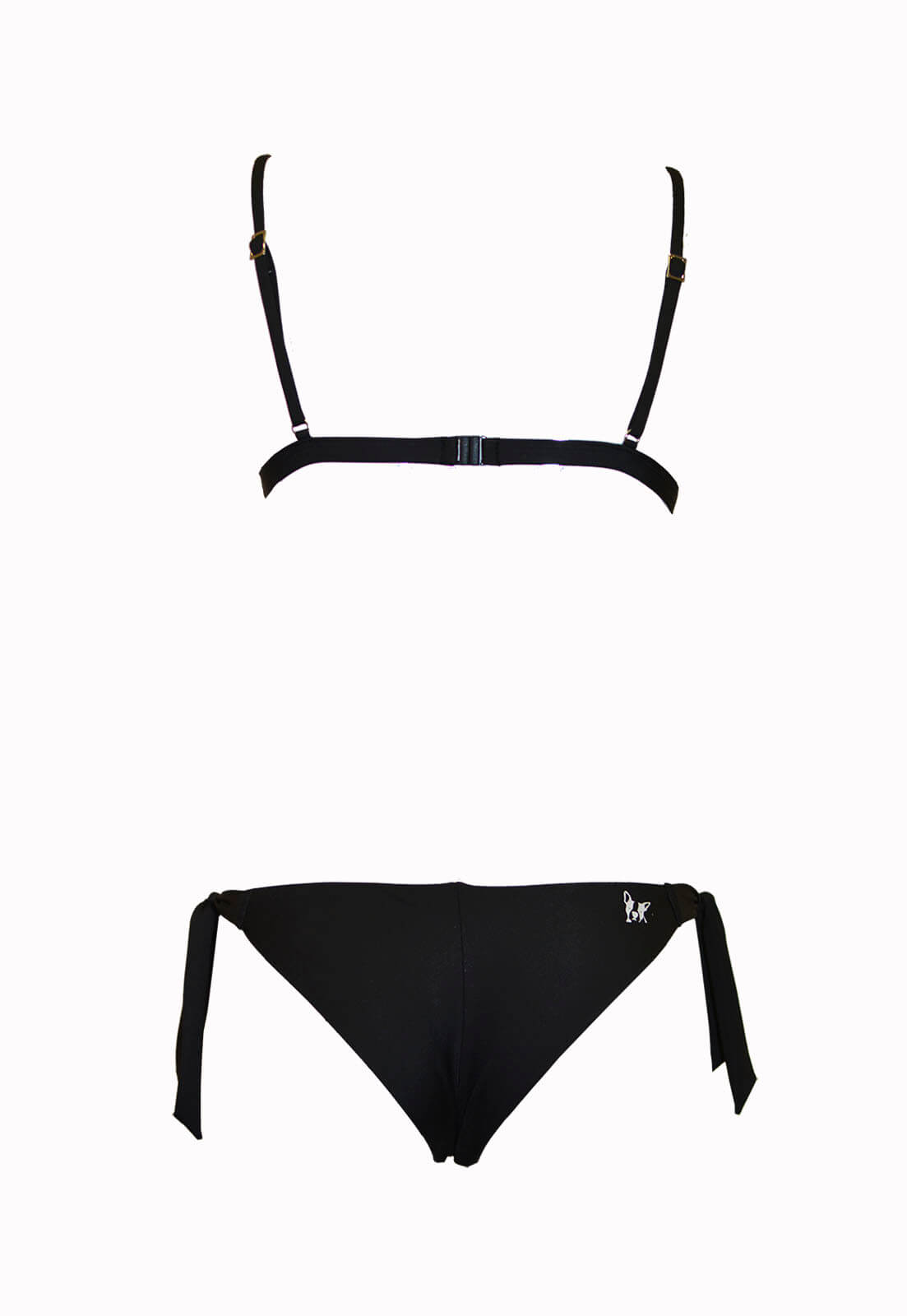 biquíni preto Sicrupt Beachwear, biquíni para surfar