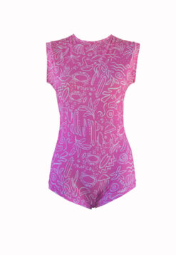 Maiô pink ocean, maiô para surfar, maiô Sicrupt, Sicrupt Beachwear