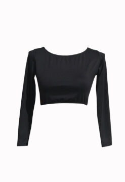 cropped preto, cropped manga longa preto, cropped para surfar, biquíni para surfar, Sicrupt Beachwear